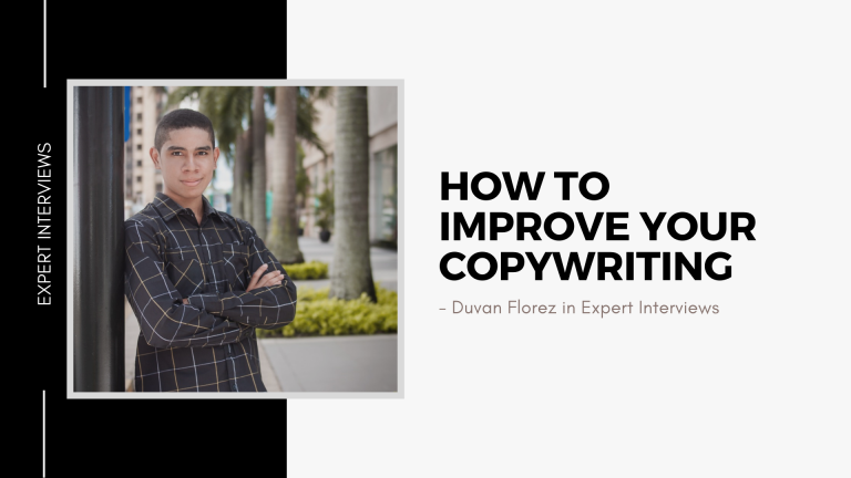 How to Improve Copywriting - Duvan Florez Copywriting Interview