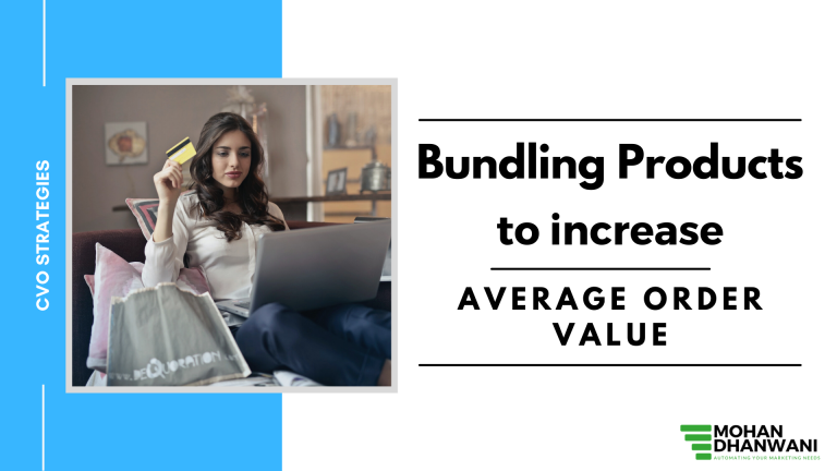 Bundling Products to increase average order value - customer value optimization strategies